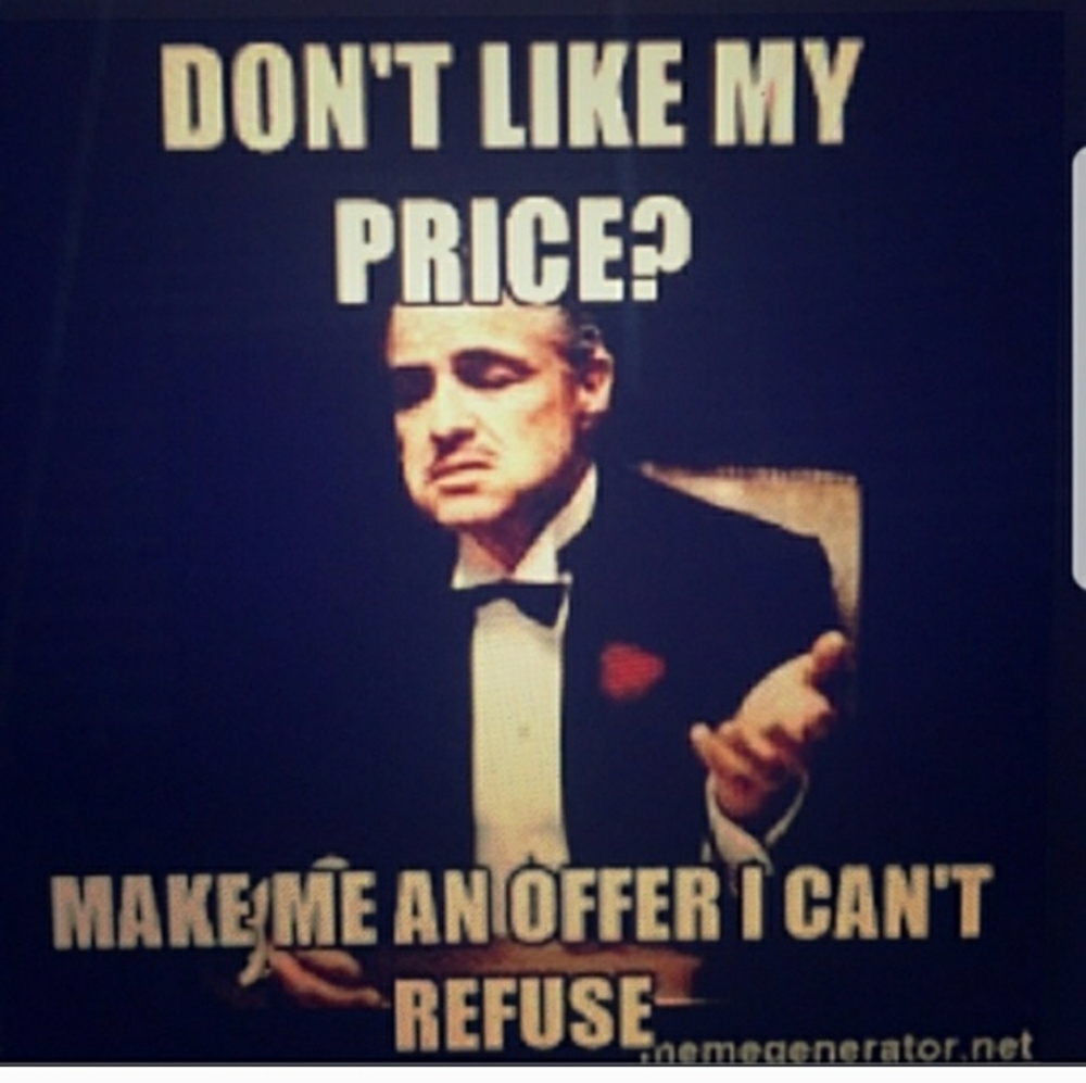 Make me an offer!